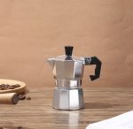 موكا بوت فضي ( 6 فناجين ) 300 ml