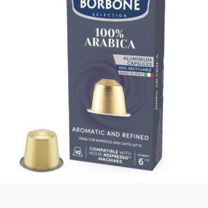 كبسولات نسبرسو BORBONE 100% ARABICA
