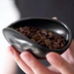صحن قهوة اسود
