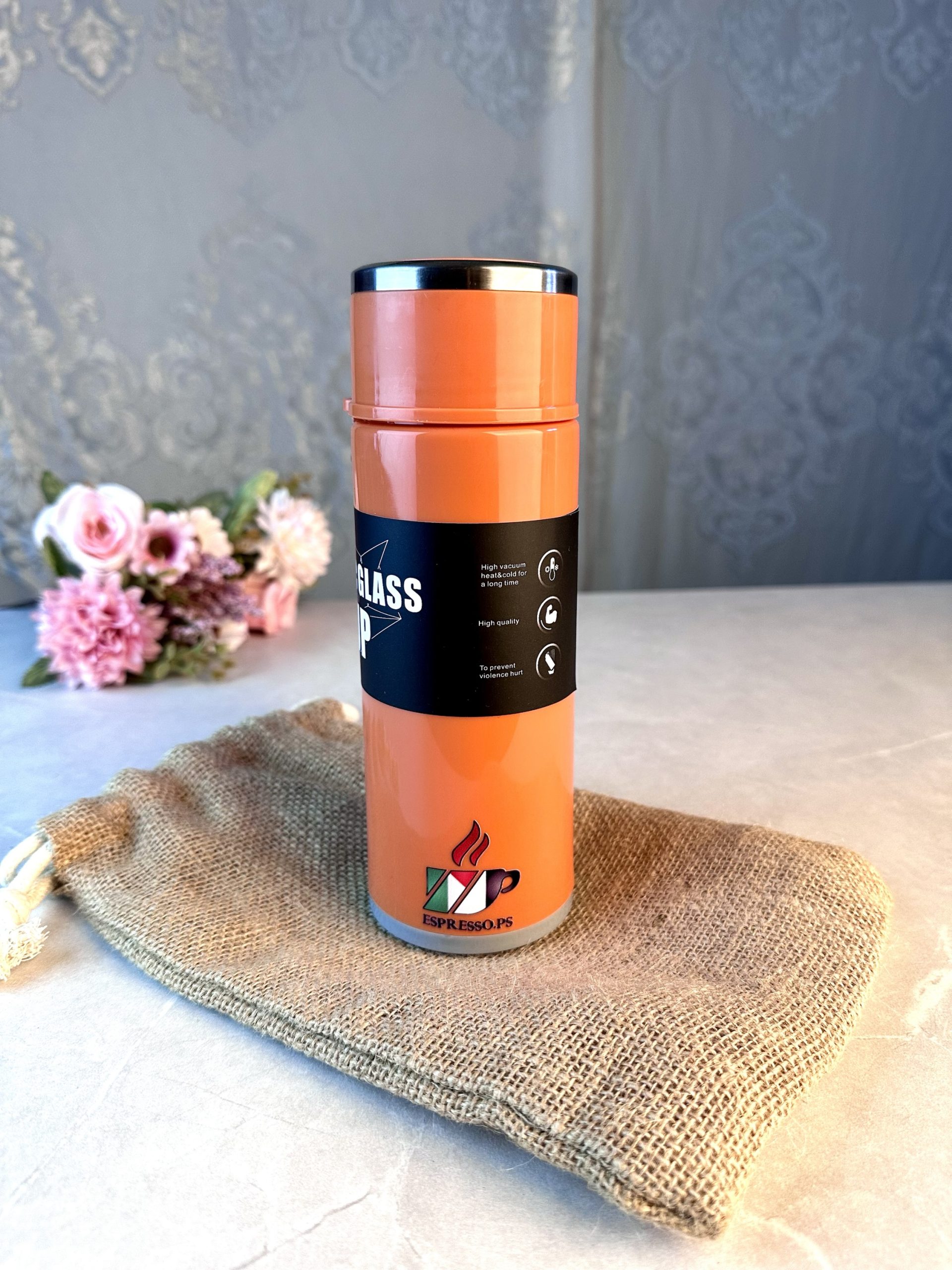 img_6252 مطرة زجاج بغطاء بلاست برتقالي - الصورة 1