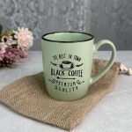 مج BLACK COFFEE اخضر