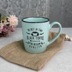 مج BLACK COFFEE ازرق