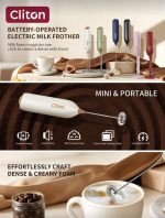 ⁦خفاقة حليب مع قاعدة ابيض⁩ - الصورة ⁦3⁩