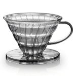 V60  قمع شفاف معتم