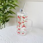 كاسة ايس مستطيل كرز