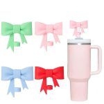 غطاء مصاصة شكل فيونكة حجم كبير