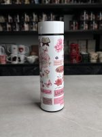 ⁦حافظة حرارة عبارات خلفية بيضاء⁩ - الصورة ⁦3⁩