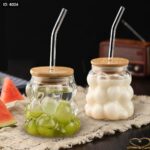 كوب ببلز مع غطاي ومصاصة وايد